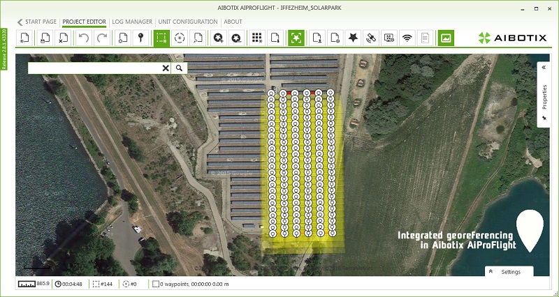 Planning survey flights for mapping UAVs