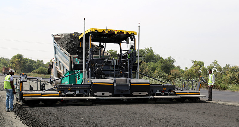 Paving machine 3D smart 