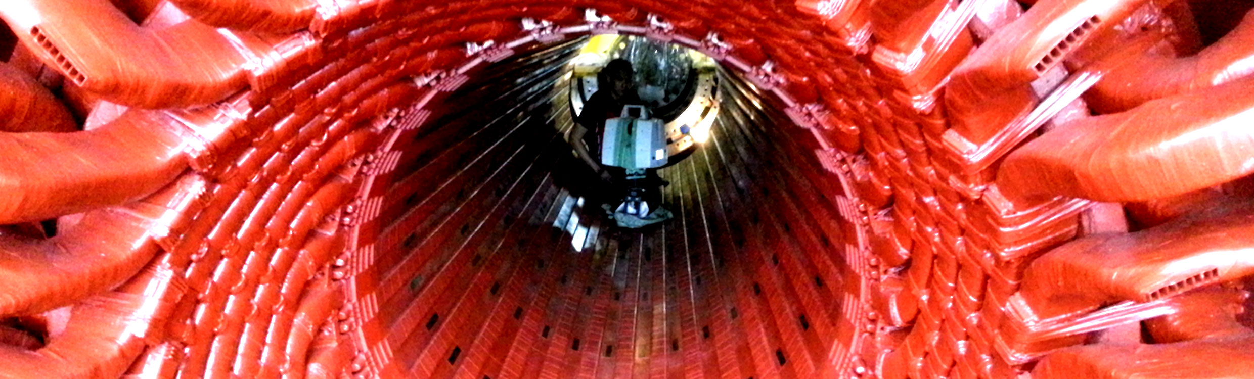 Power plant laser scan