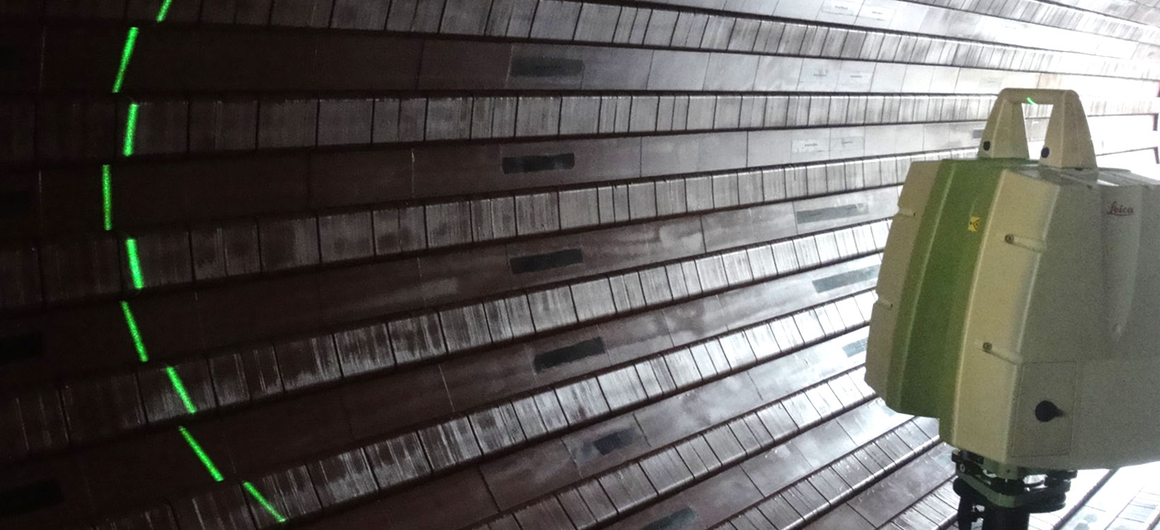 Power plant laser scan