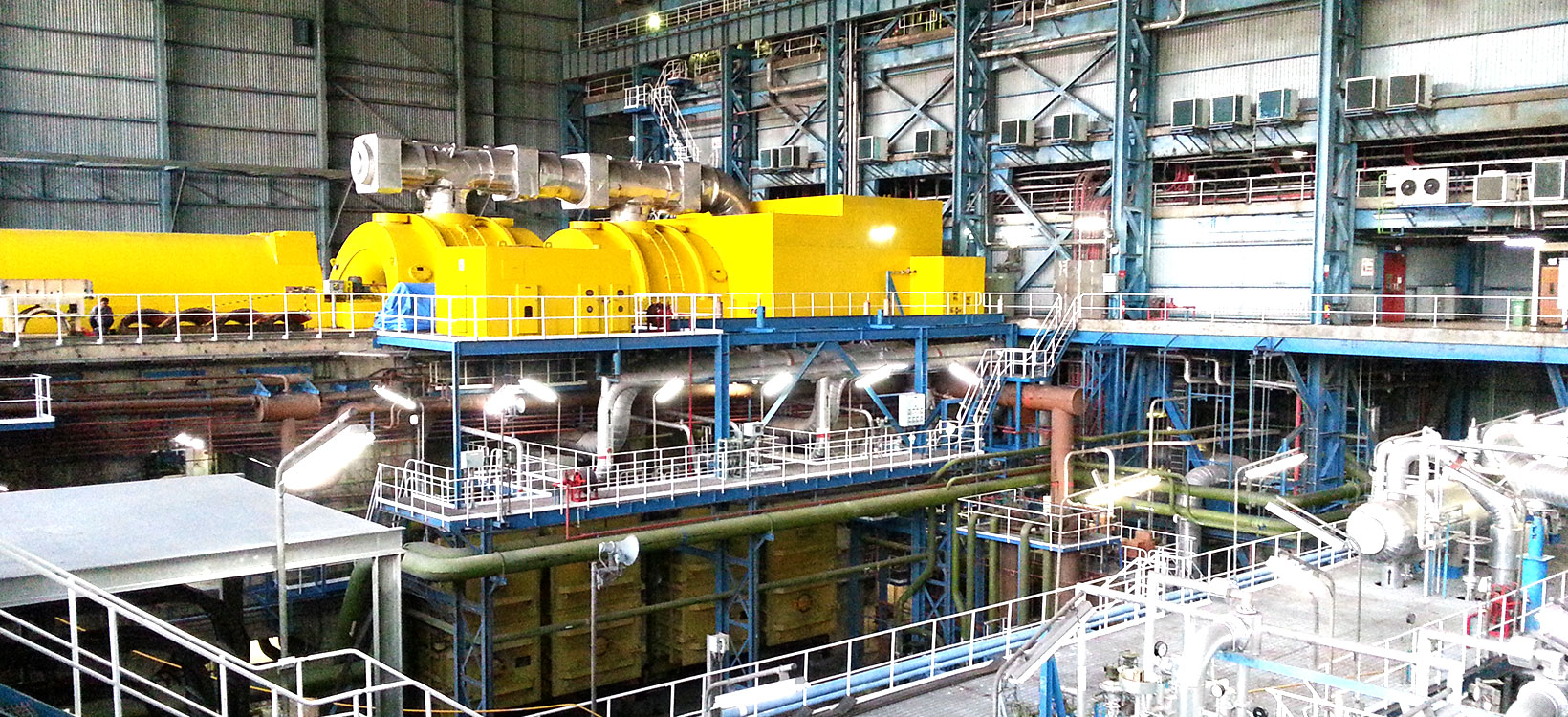 Power plant laser scan