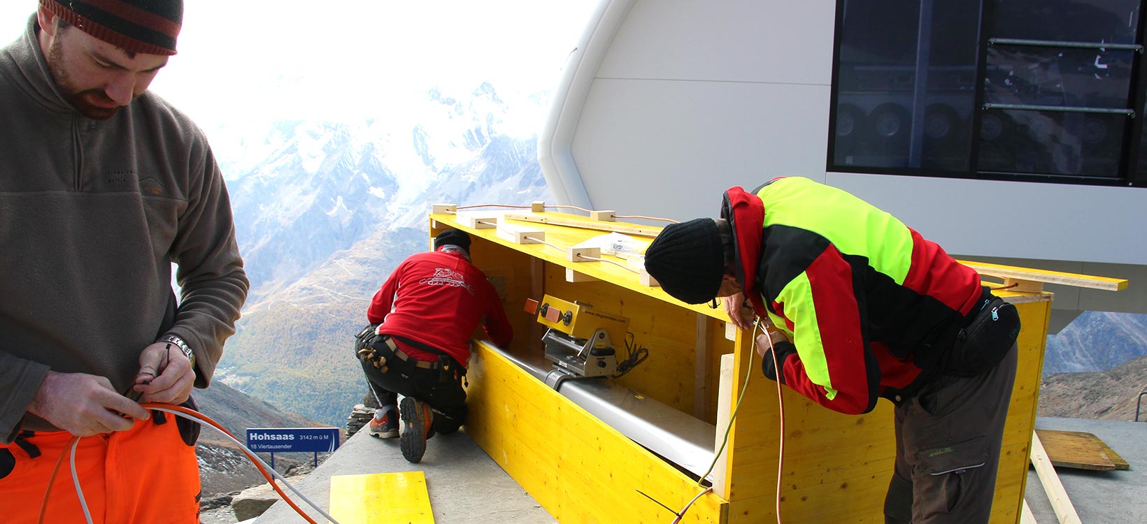 IDS Georadar in the Alps