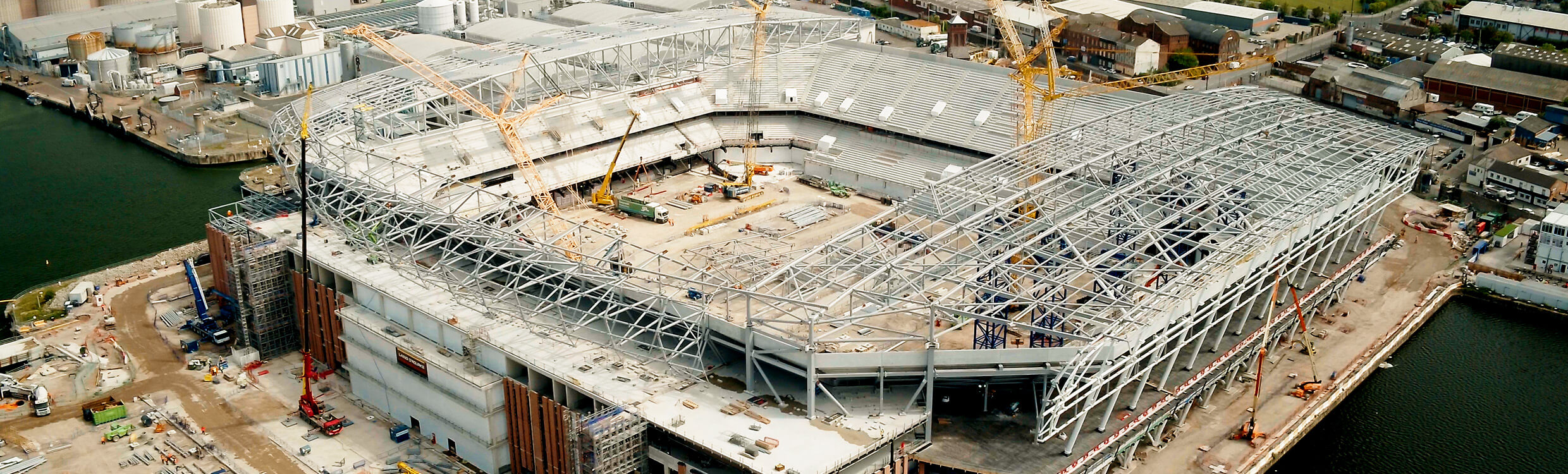 Everton Stadium Construction Project - Laing O’Rourke’s digital methods of construction.
