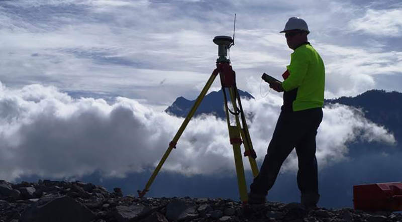 Mapping a mine with an UAV