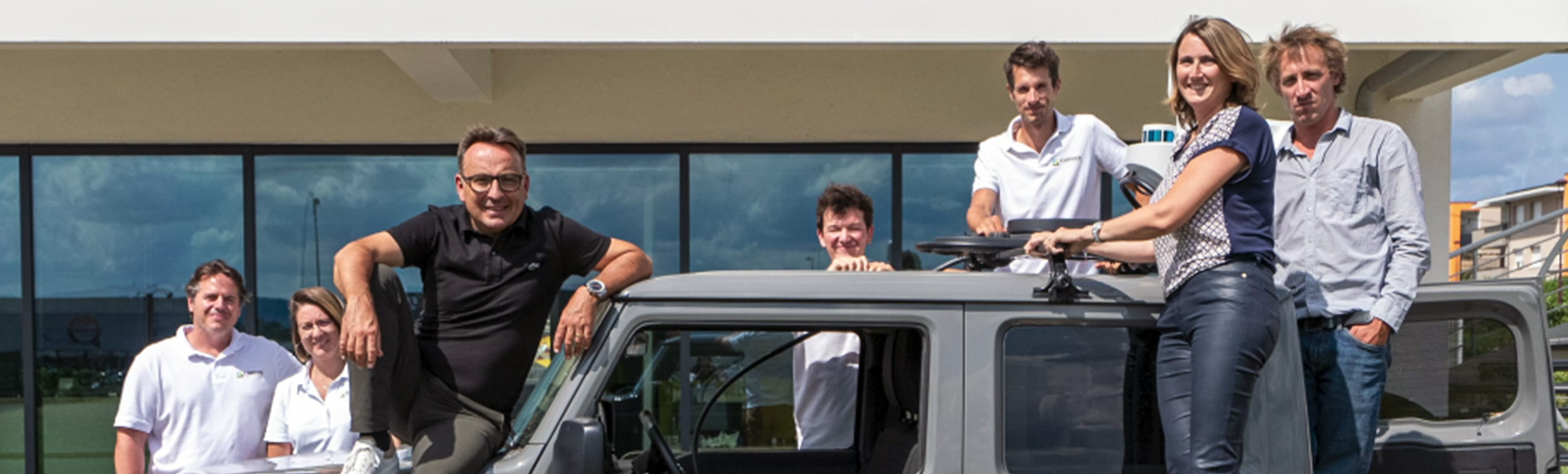 Team image of CARRIER Géomètres Experts, embracing mobile mapping technology