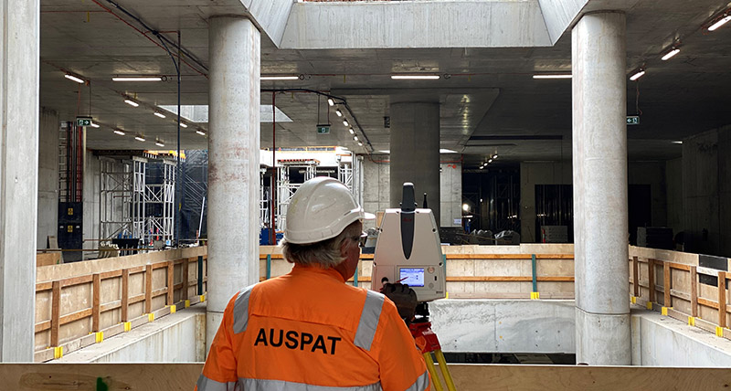Laser scanning in rail construction with Leica ScanStation P40