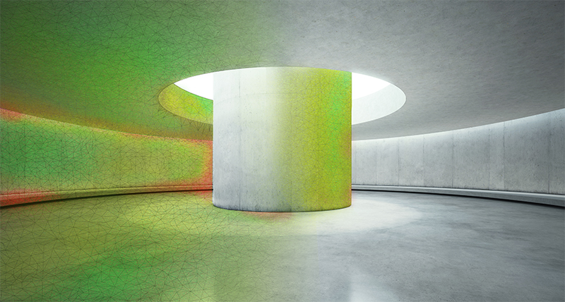 Reality Capture Image of Architecture Building