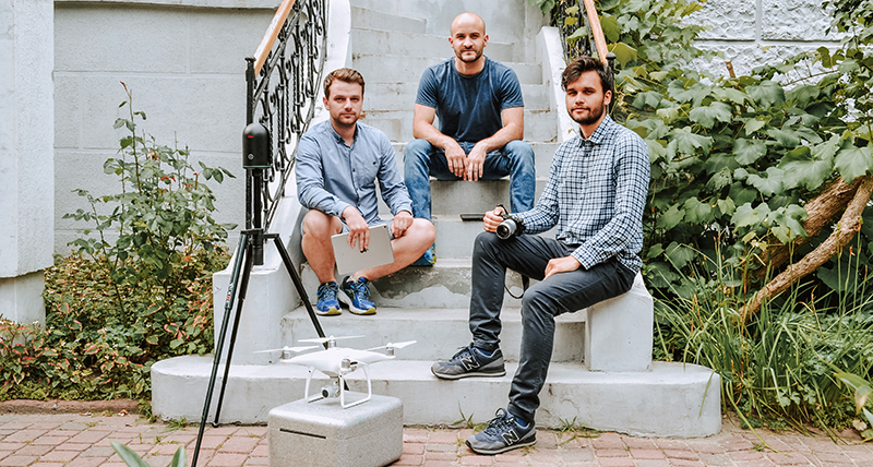 Skeiron from SaveUkrainianHeritage with laser scanner Leica BLK360