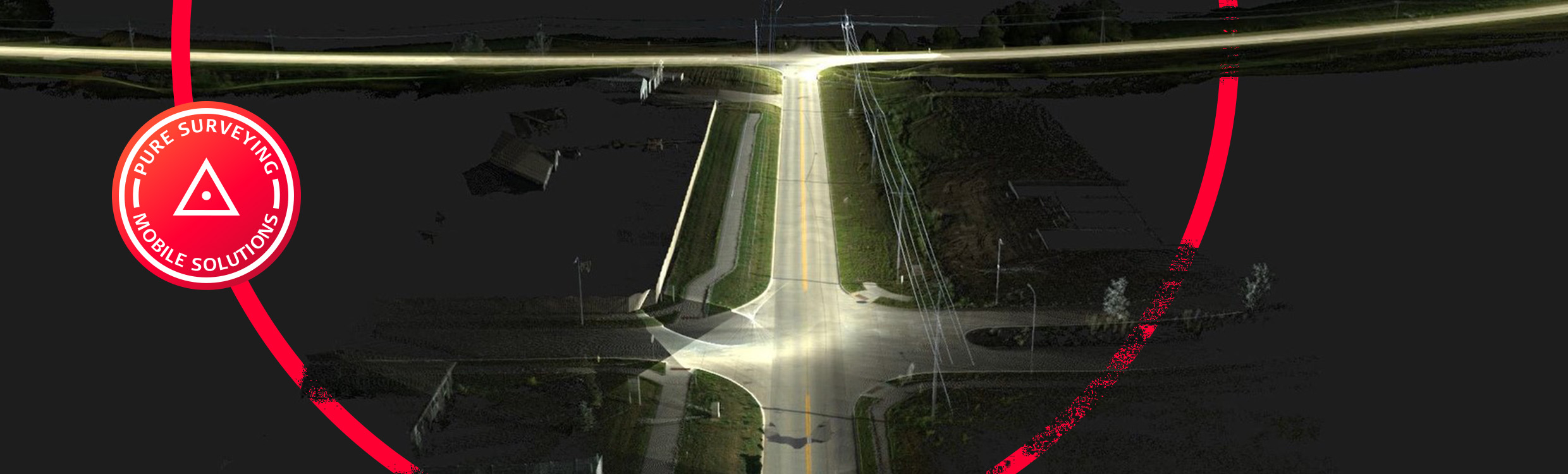 Leica Geosystems | 3D point cloud of a street created Leica Pegasus TRK Mobile Mapping System.