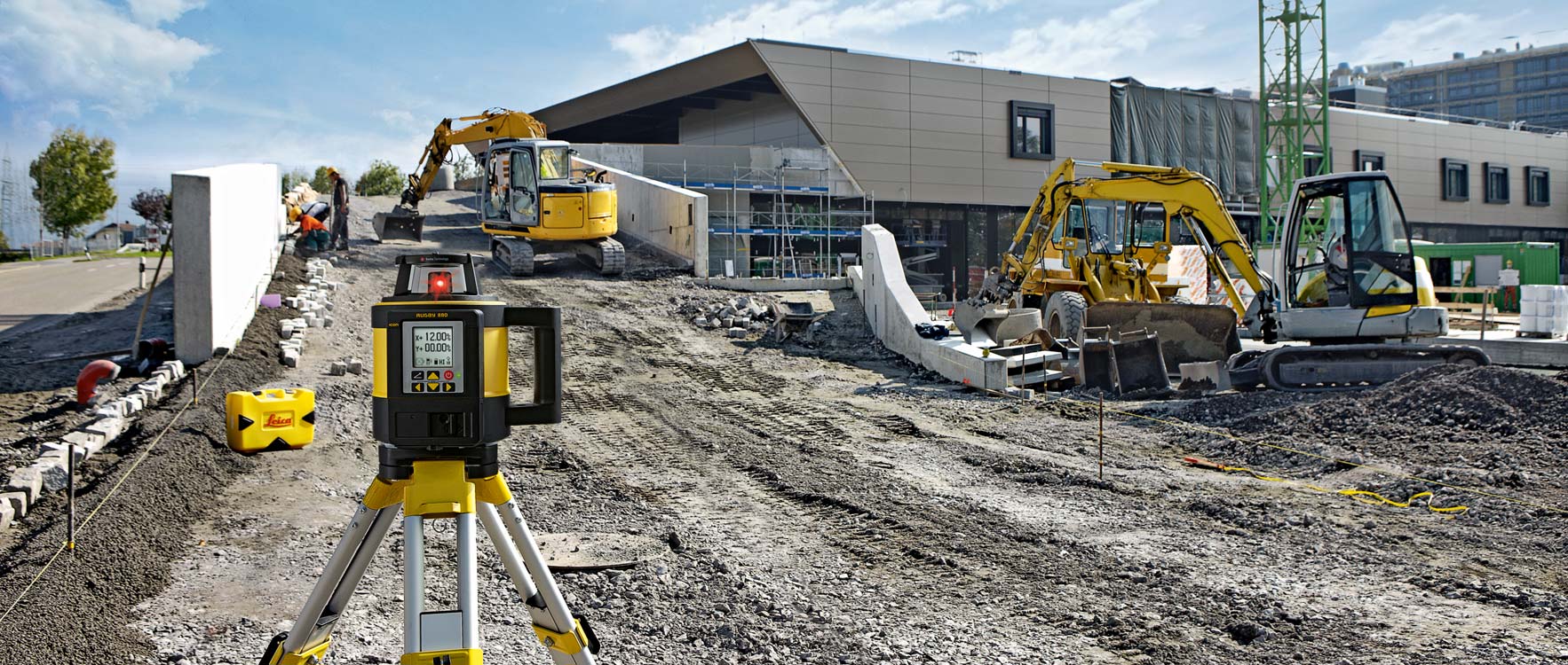 Site preparation and rough grading