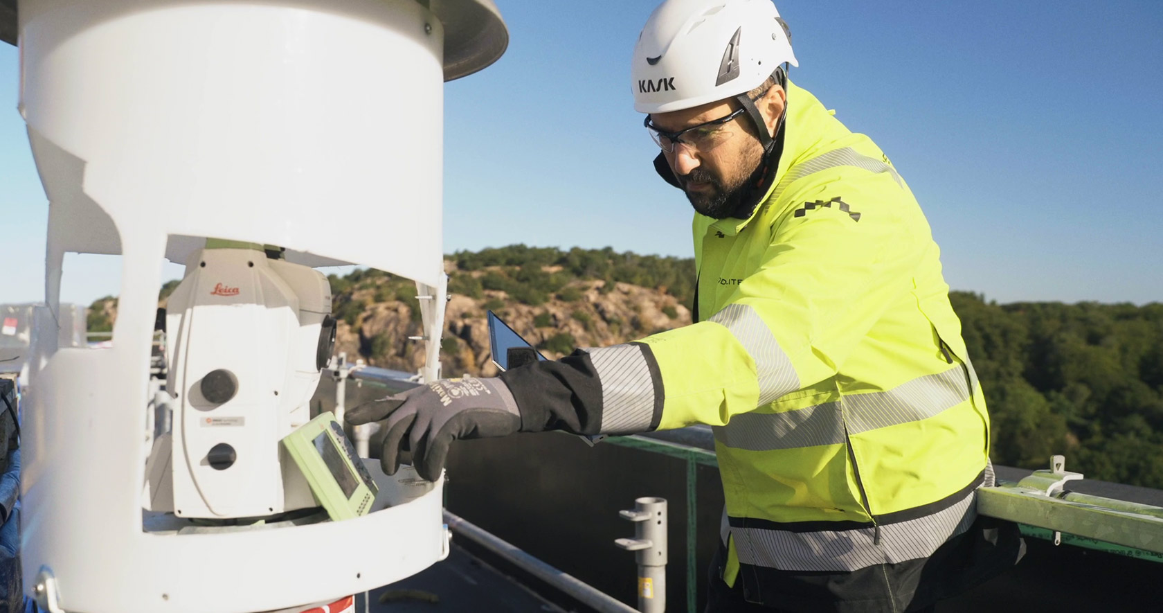 Teodoliten Customer Success Story - Leica Geosystems automated monitoring