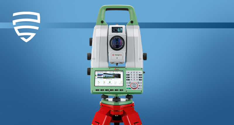 公共安全機器としてのトータルステーションまたは GNSS アンテナが、3D データインテリジェンスと Leica ソフトウェアのモデリング機能と融合