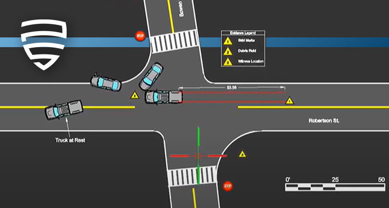 Map360 Sketch - Leica's forensic mapping software - simple 2D incident scene diagrams