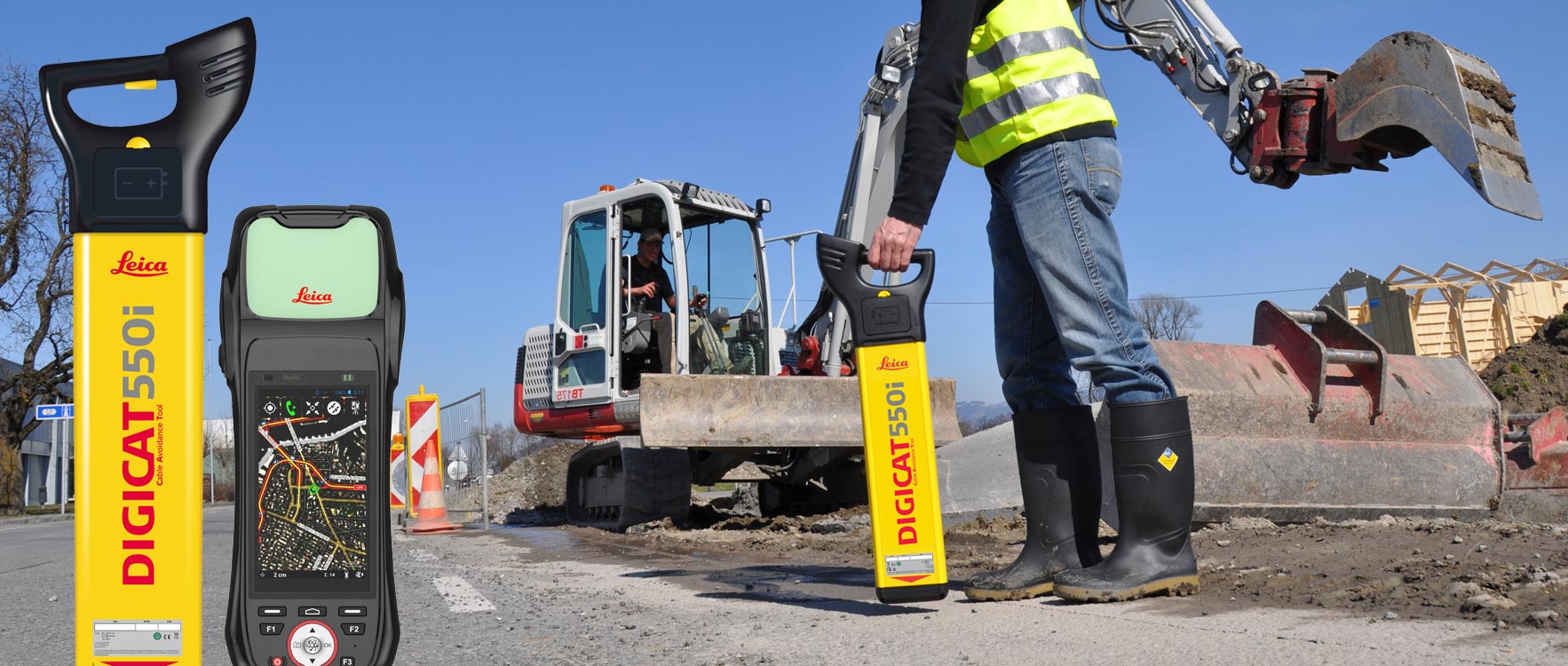 Détection et géo-référencement sous-terrain