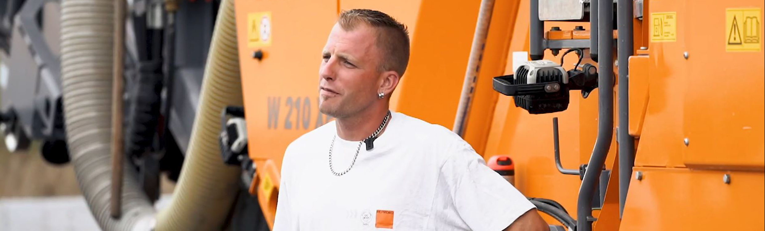 Fabian Stöckli, FRäser bei der Reproad AG