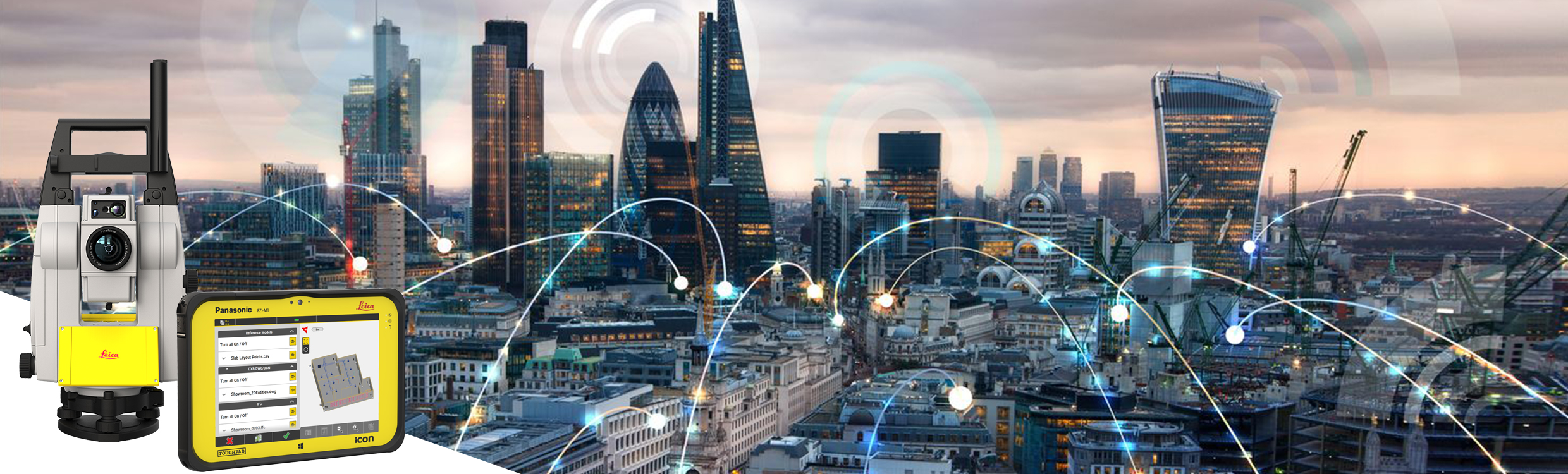 Leica iCON Cloud Connectivity Expert Insight 