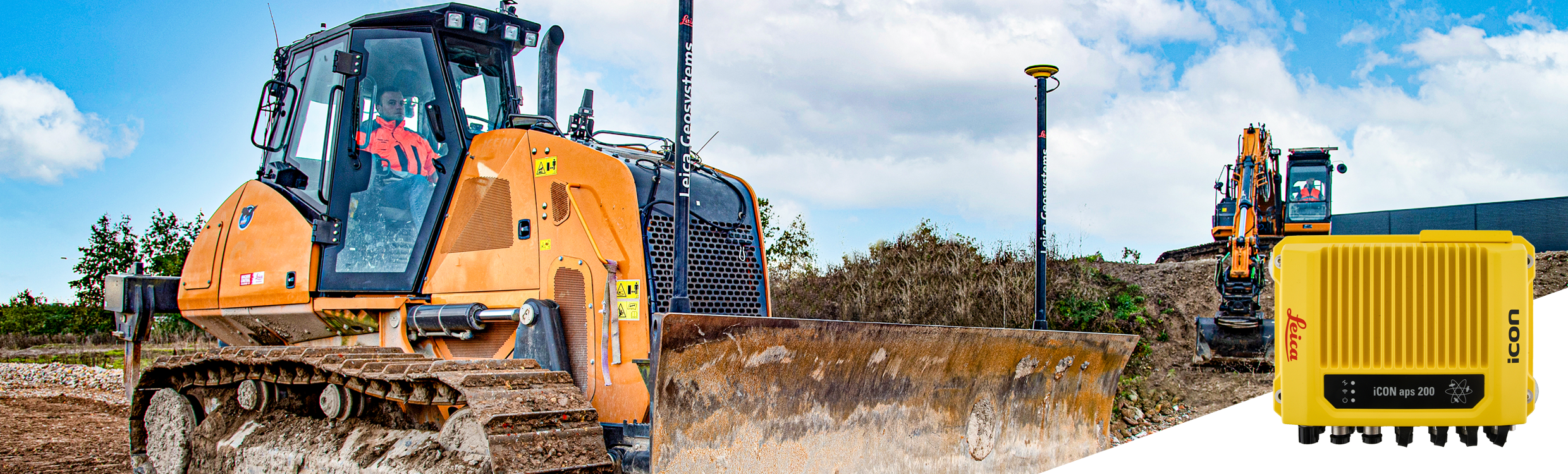 Leica iCON aps 200 / récepteur GNSS iCA202