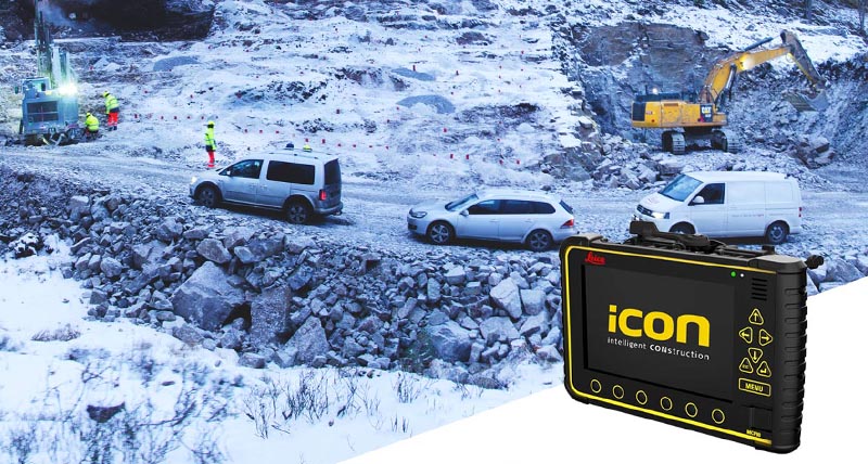 Leica MC1 machine control software