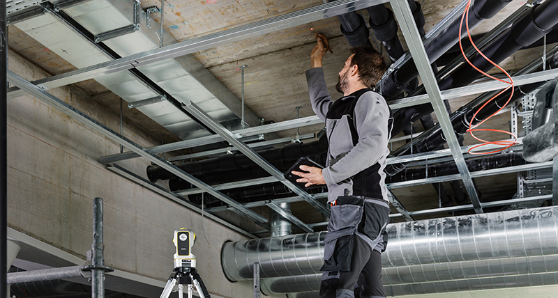 Herramienta de construcción Leica iCON iCS20.