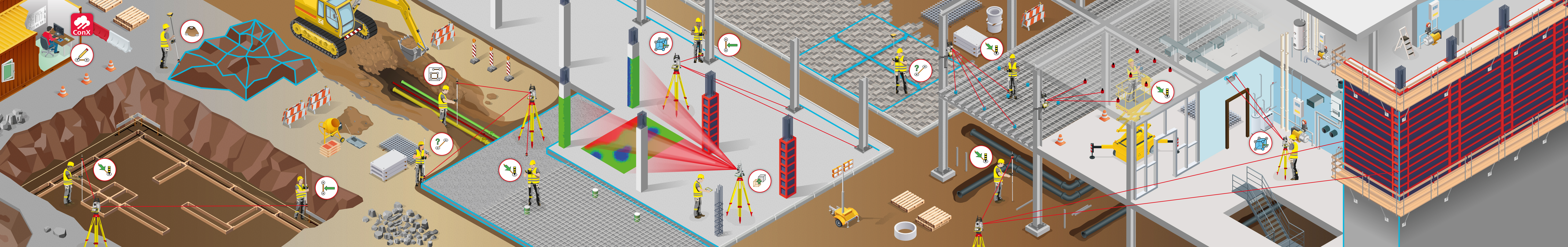iCON build application poster