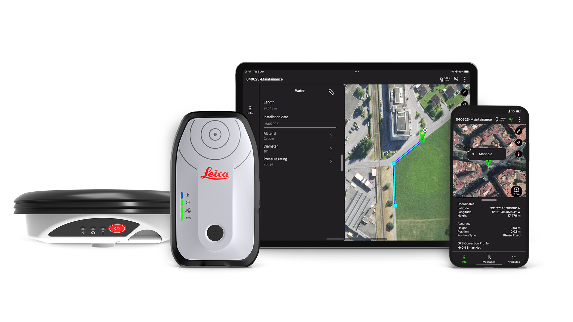 GIS Collectors | Leica Geosystems