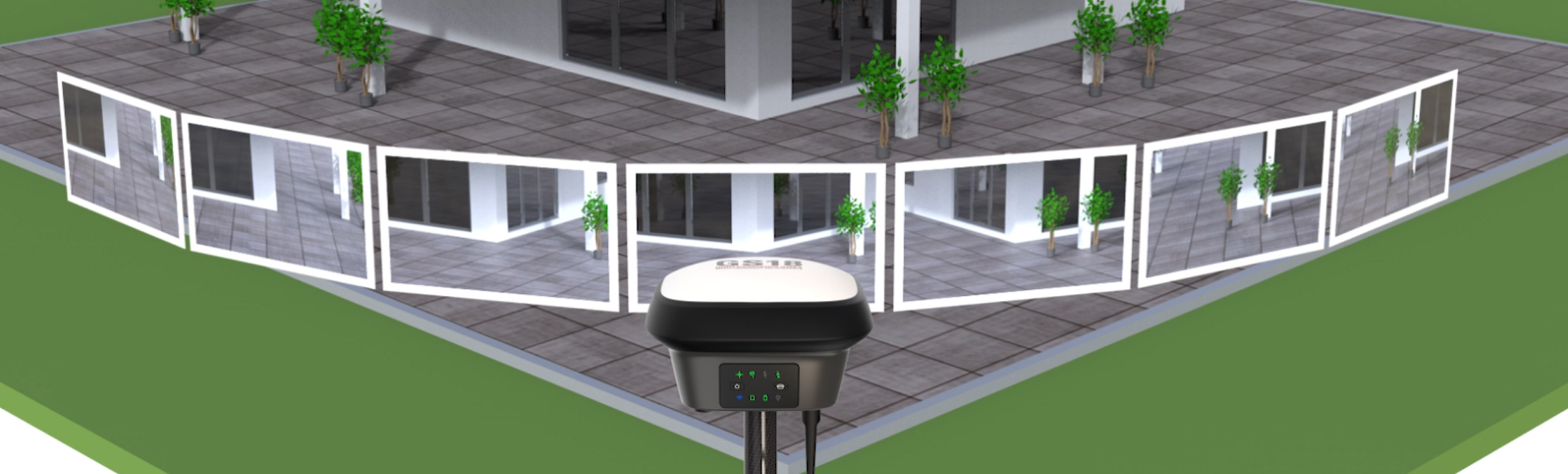 Point matching - Leica GS18 I with Visual Positioning