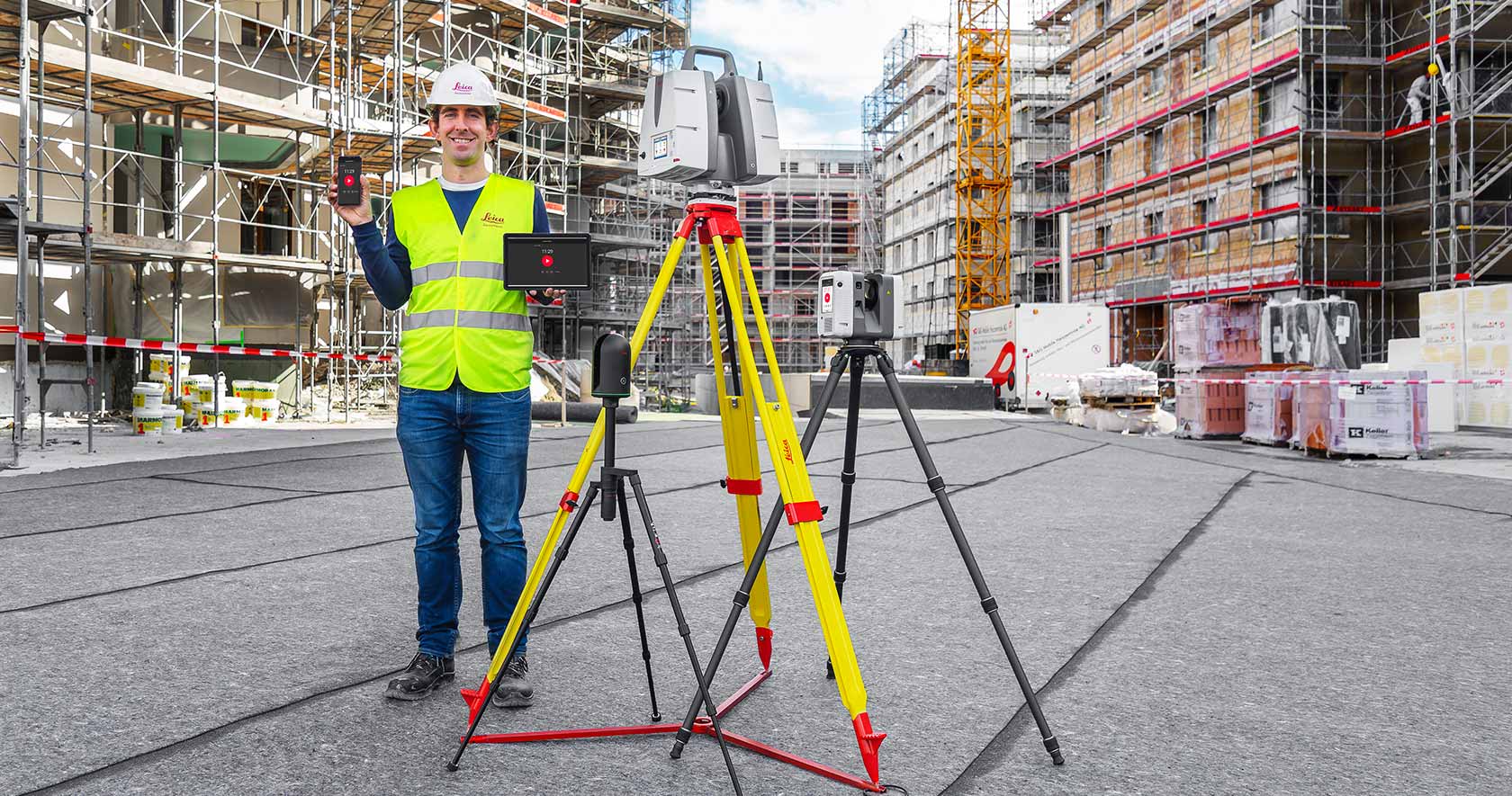 Leica Geosystems 3D Laser Scanners & Leica Cyclone FIELD 360 Mobile-Device App