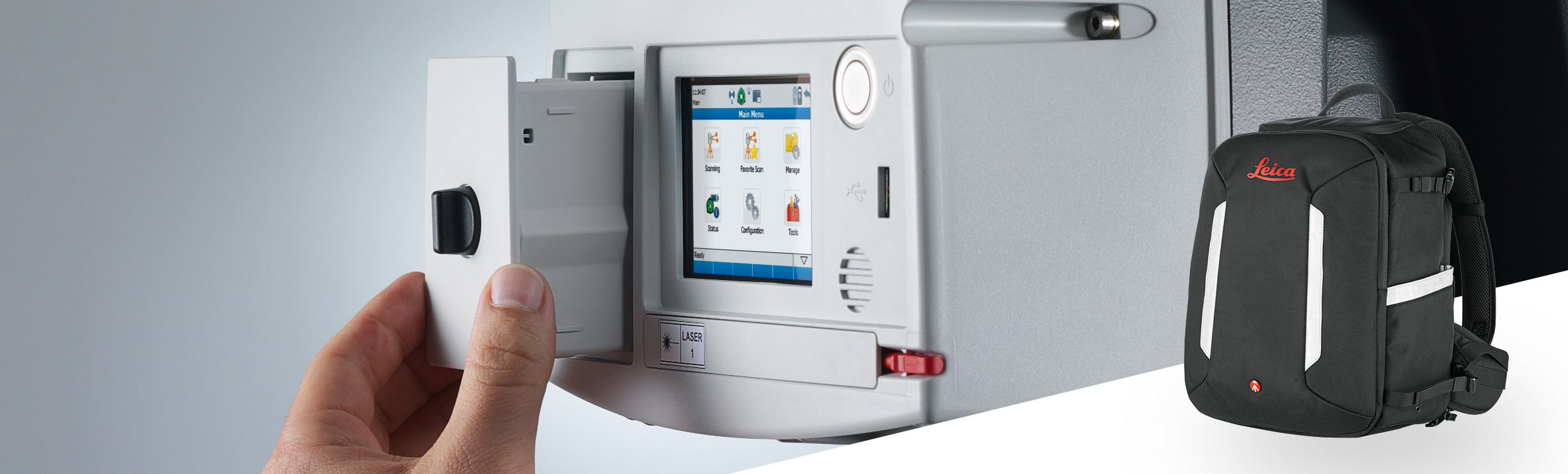 Fullt utvalg av tilbehør til 3D-laserskannere