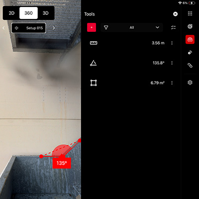 Cyclone FIELD 360 v6.0 New UX/UI Measurements