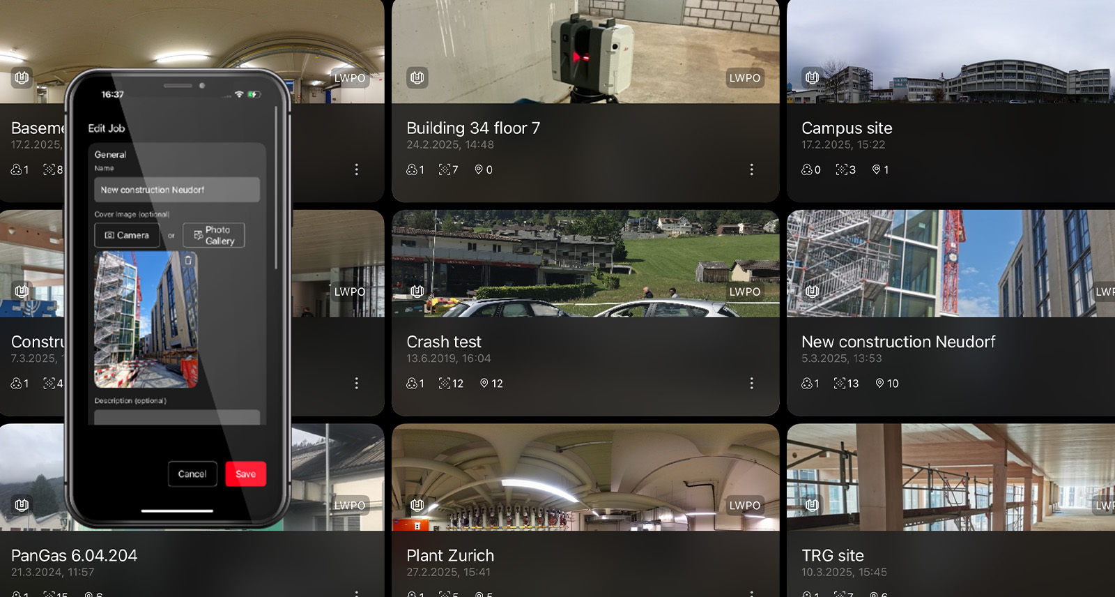 Cyclone FIELD 360 v6.0 New UX/UI Job View