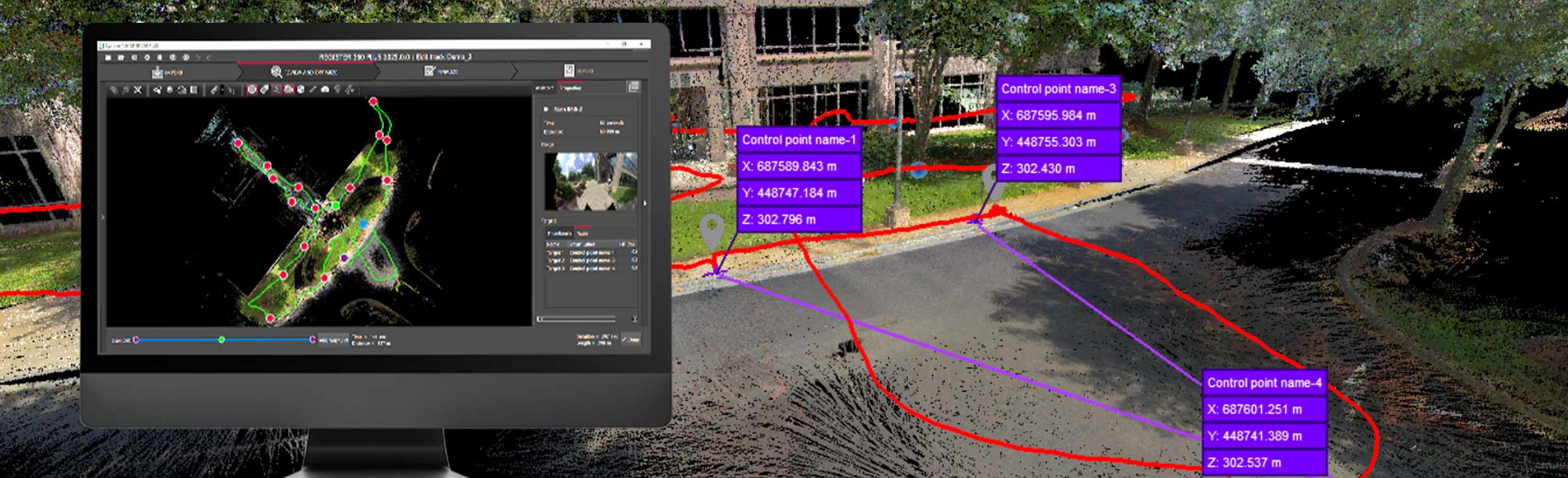 Cyclone REGISTER 360 PLUS stöder nu import av mobil scanning, redigerbara spår och snabbare LGSx-arbetsflöden.