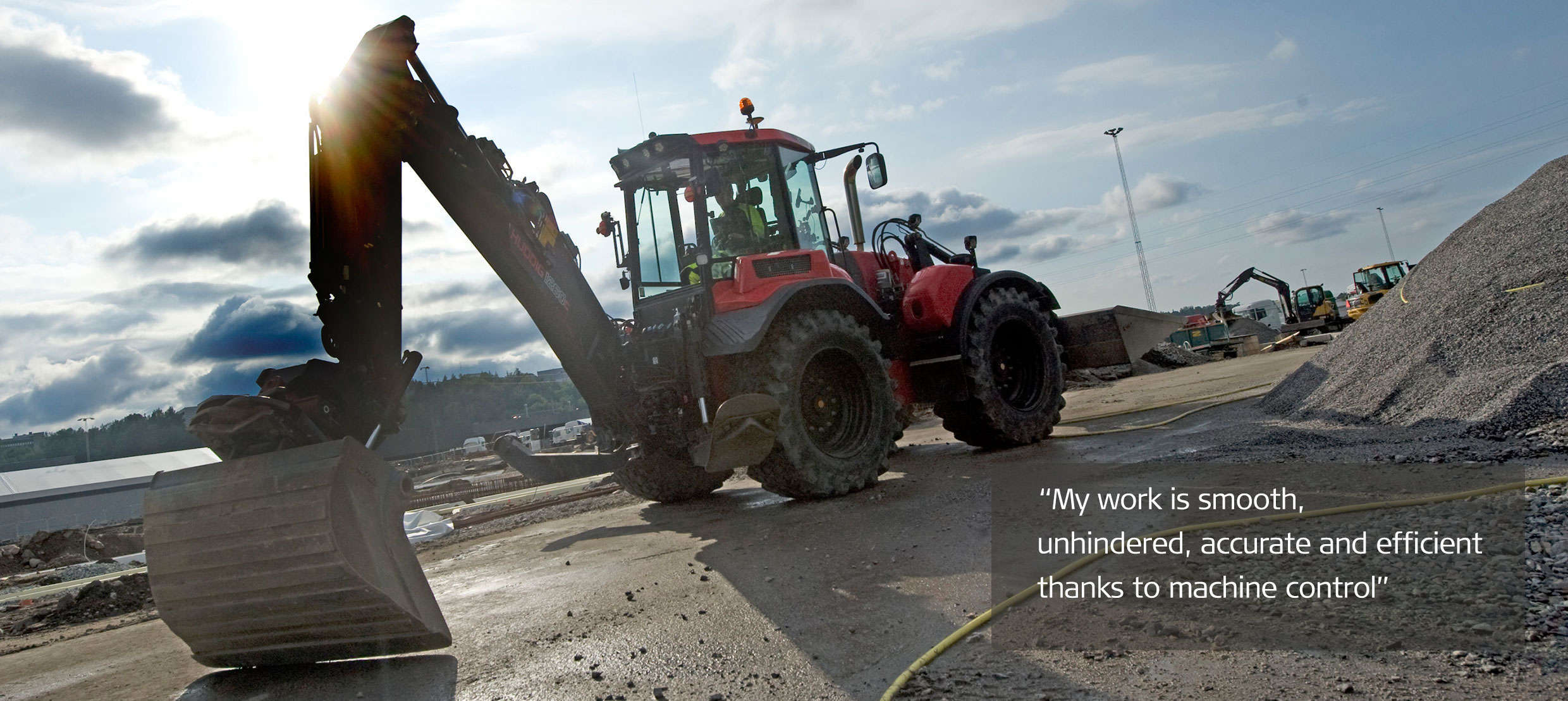 Leica Geosystems now support machines with swing boom