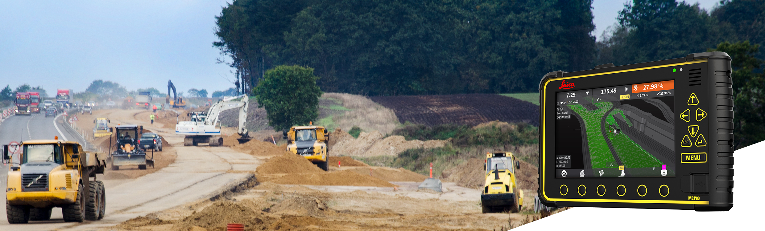 Leica MC1 machine control software