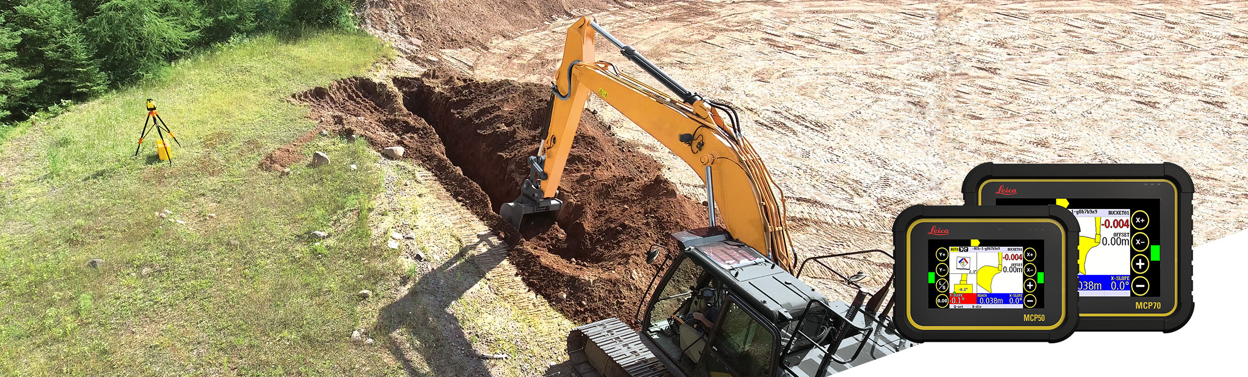 Leica iCON excavate iXE2