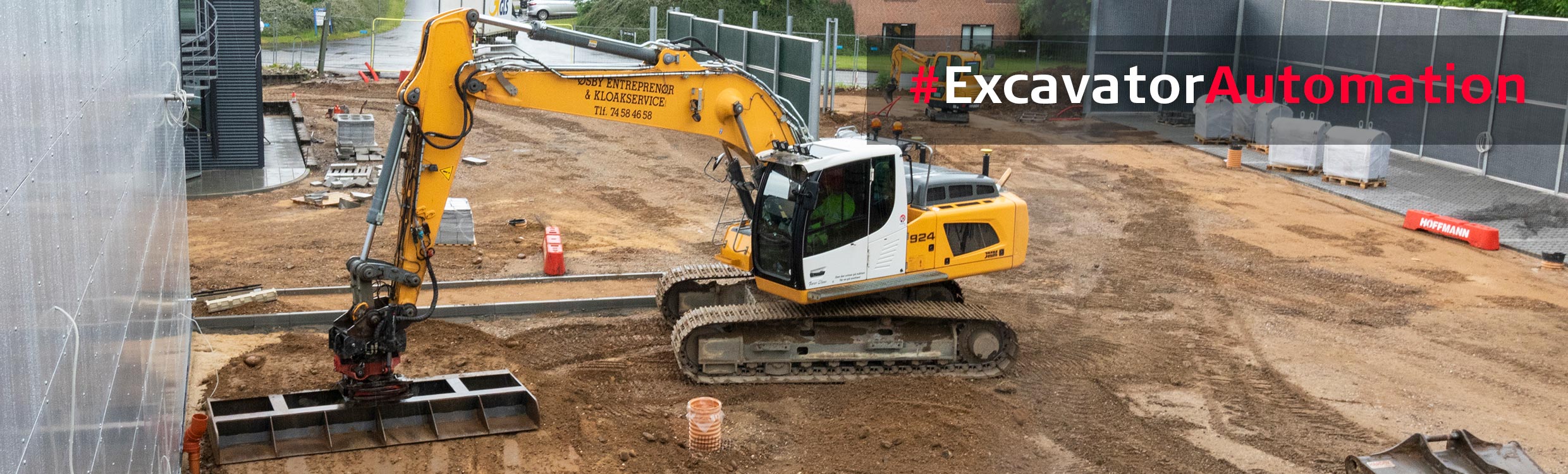 Semi-automatic excavator for Liebherr