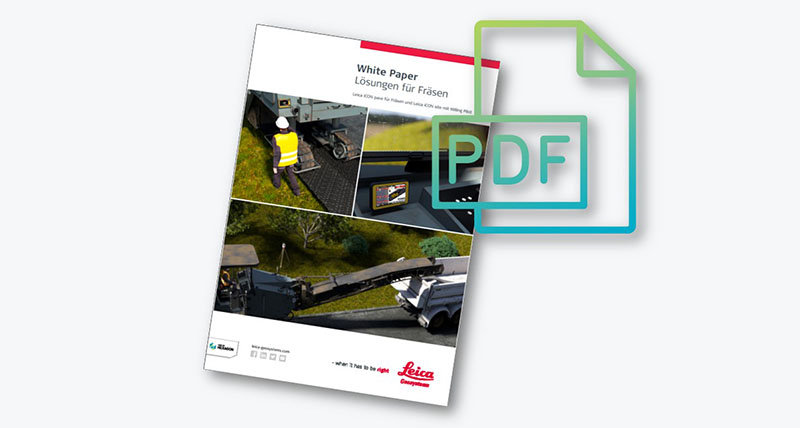 Leica Geosystems milling solutions white paper 