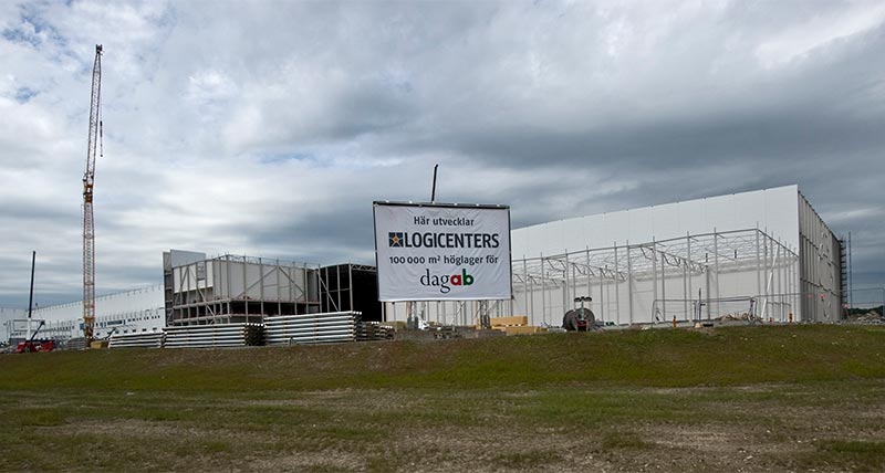 Using machine control for creating one of North of Europe’s largest buildings