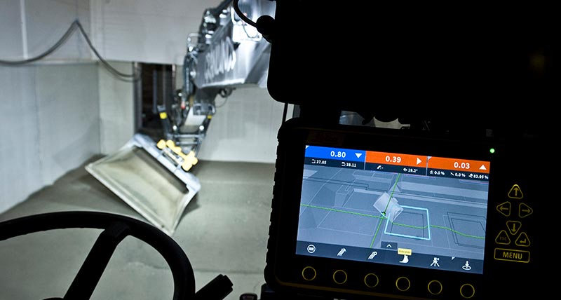 High precision excavating with MC1 