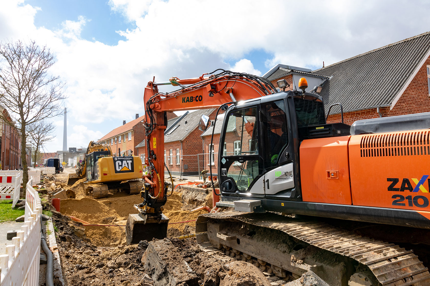 2D machine control for road renovation projects