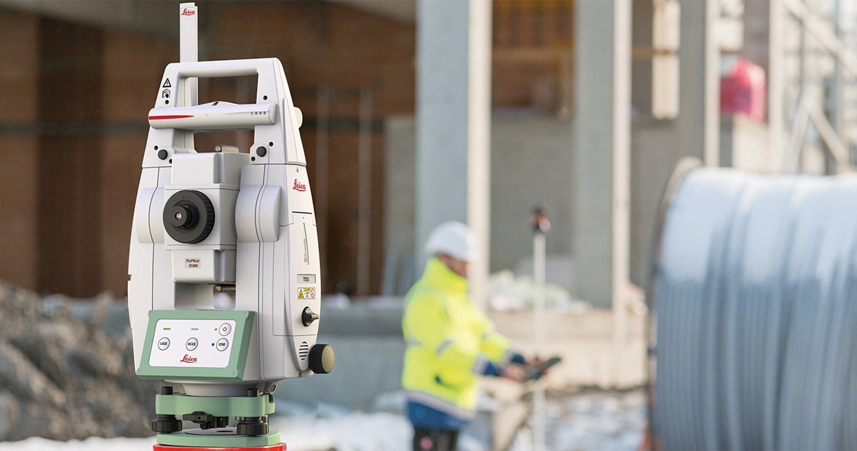 Leica TS13 Robotic Total Station