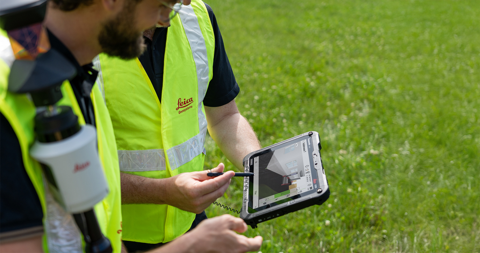 Tablet CC200 with Leica Captivate software