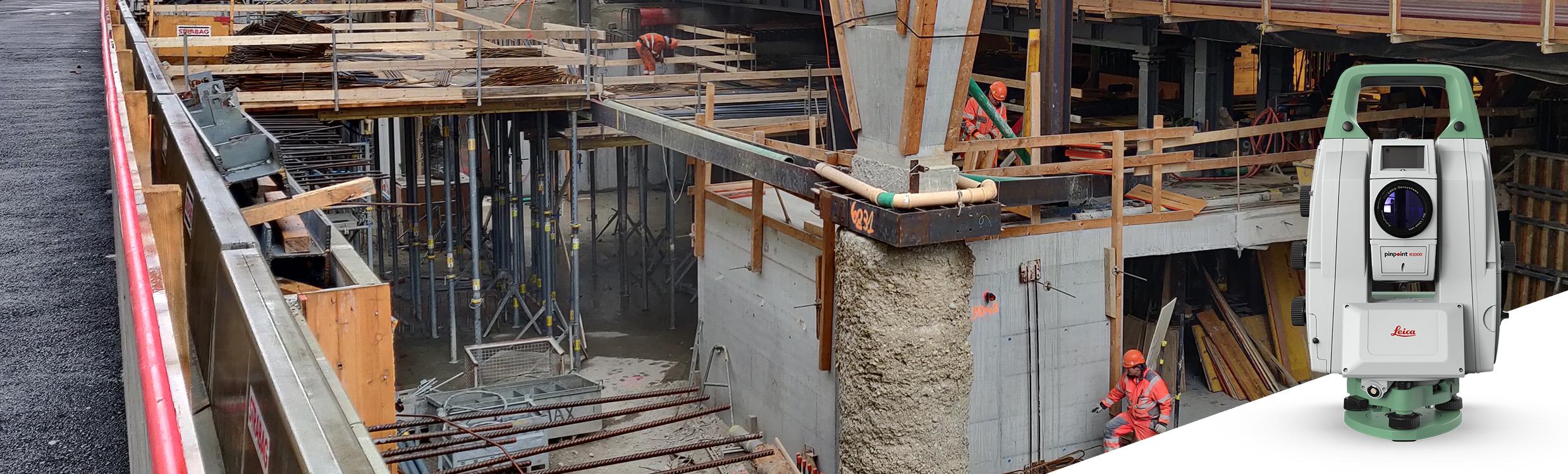 Station totale robotisée de surveillance Leica Nova TM60