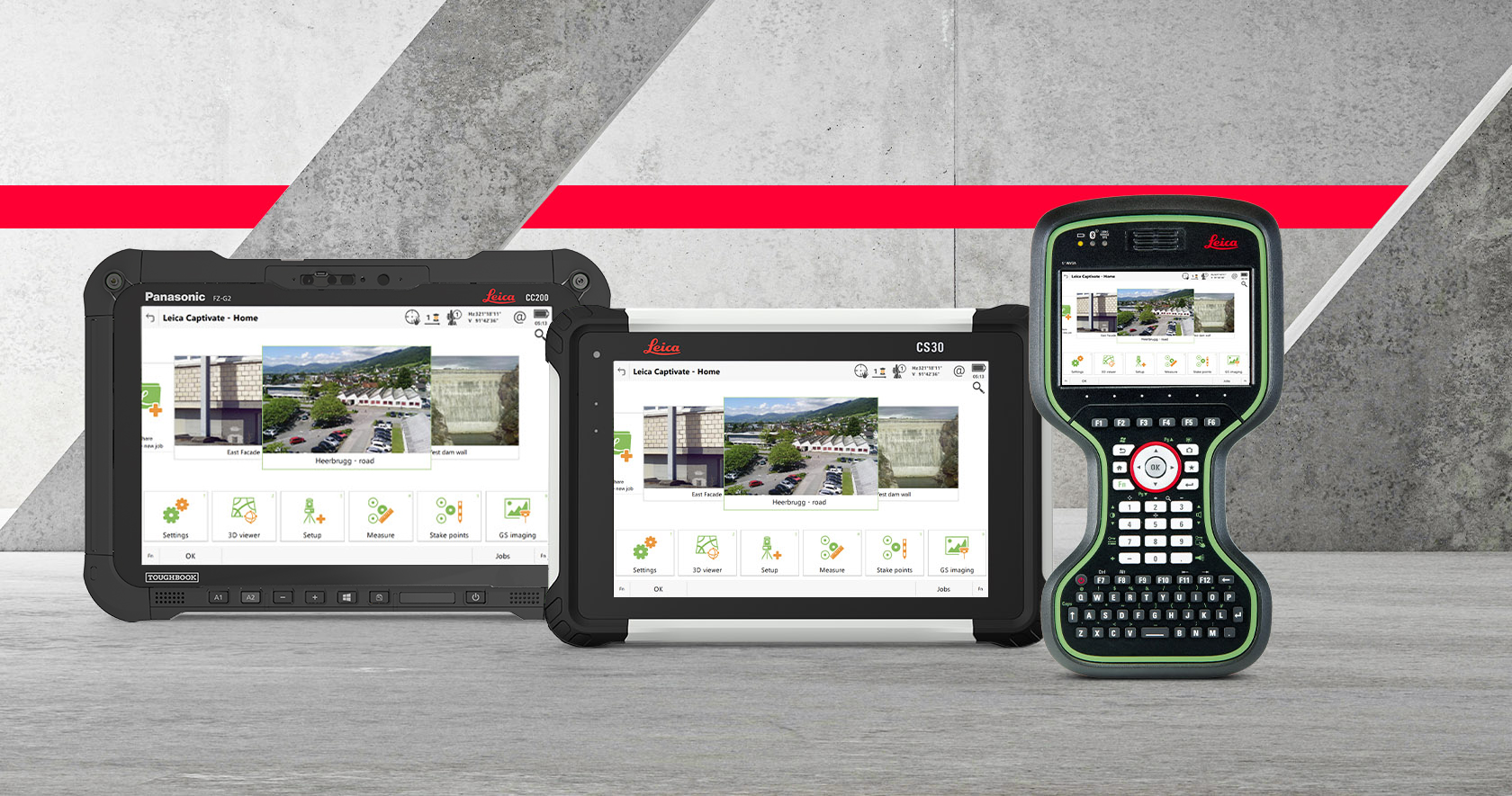 leica captivate controllers