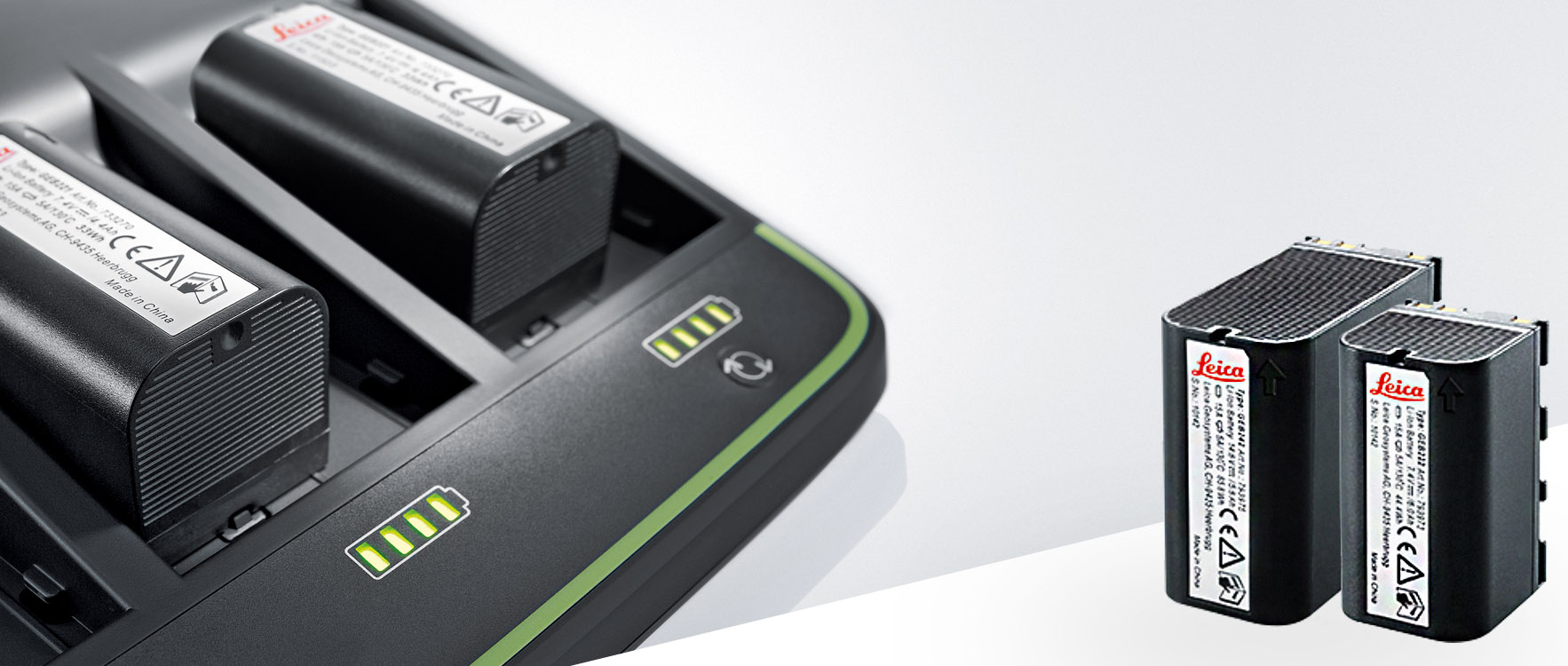 Batteries et chargeurs Leica