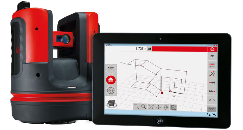 Leica 3D Disto with Tablet