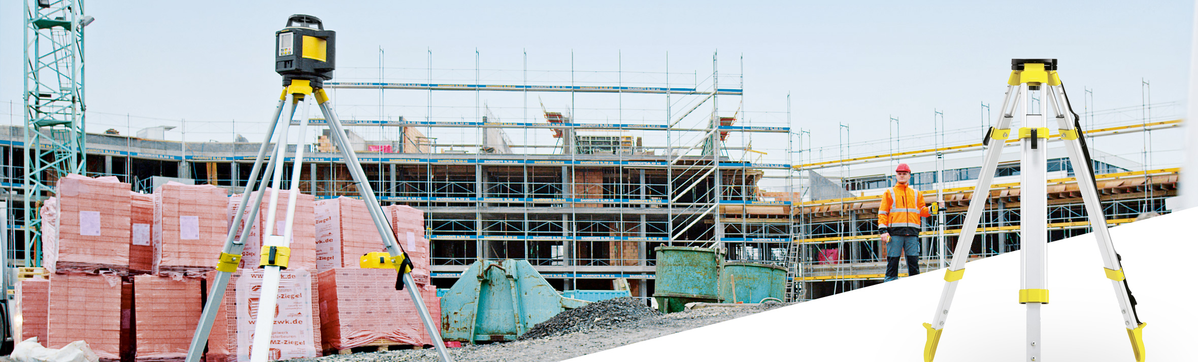 Trípode para construcción Leica