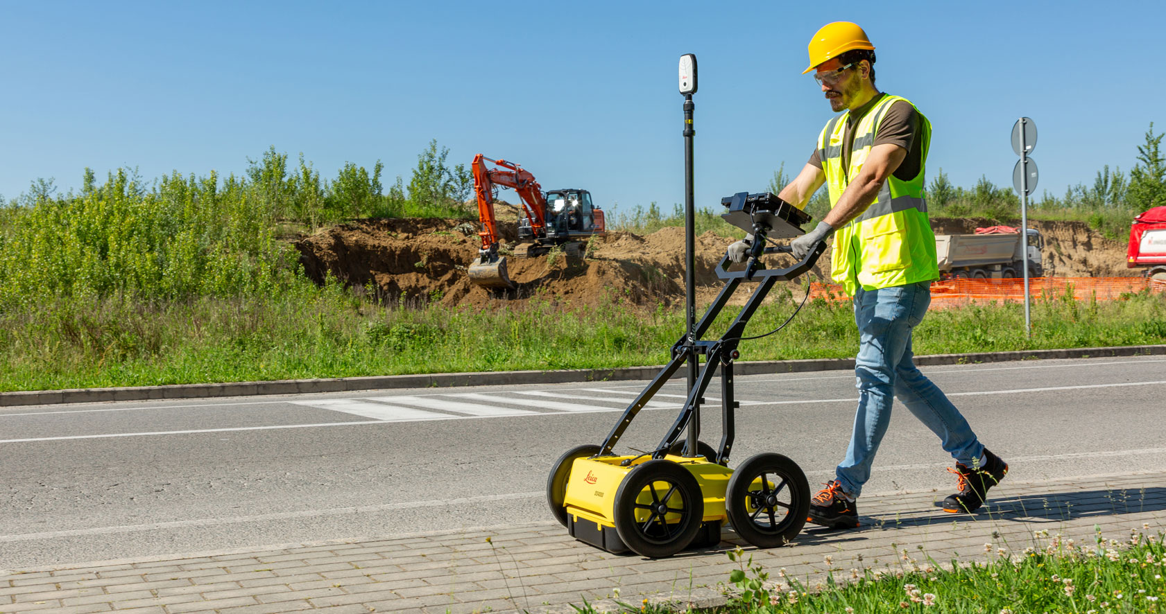 Leica DS2000 Radar de détection de réseaux