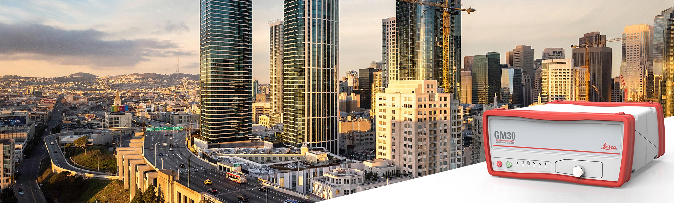 Leica GM30 GNSS Monitoring Receiver