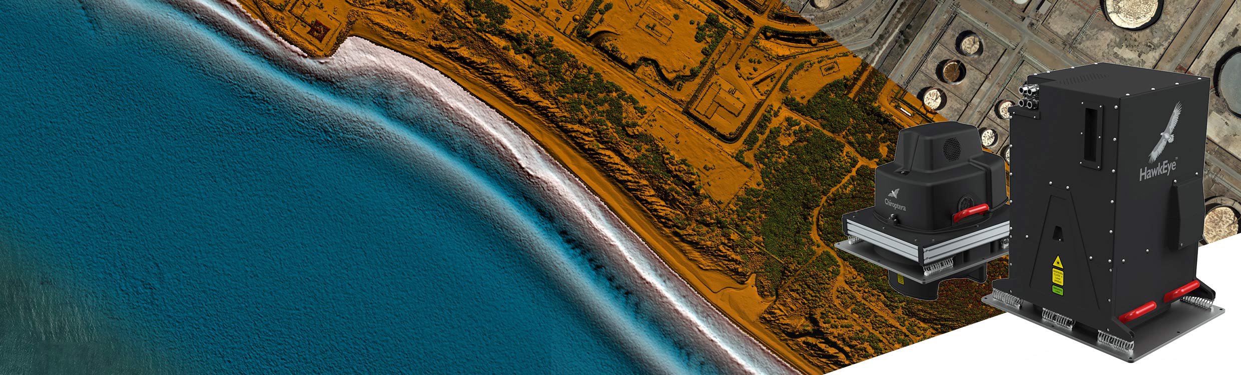 Leica HawkEye III deep bathymetric LiDAR sensor