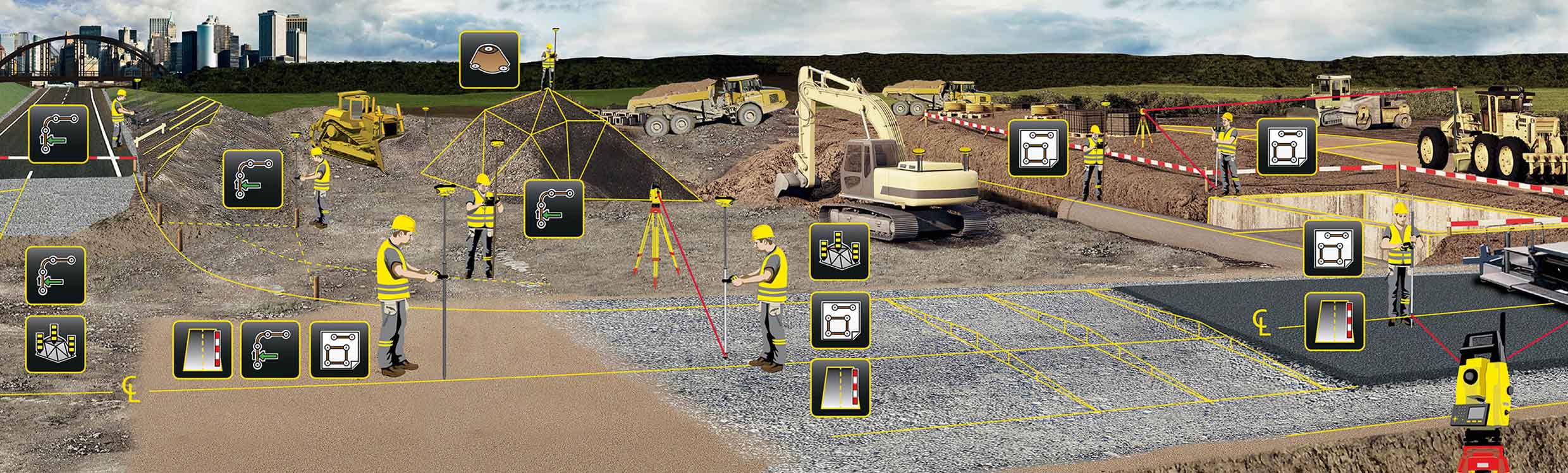 Leica iCON virtuális helyszín